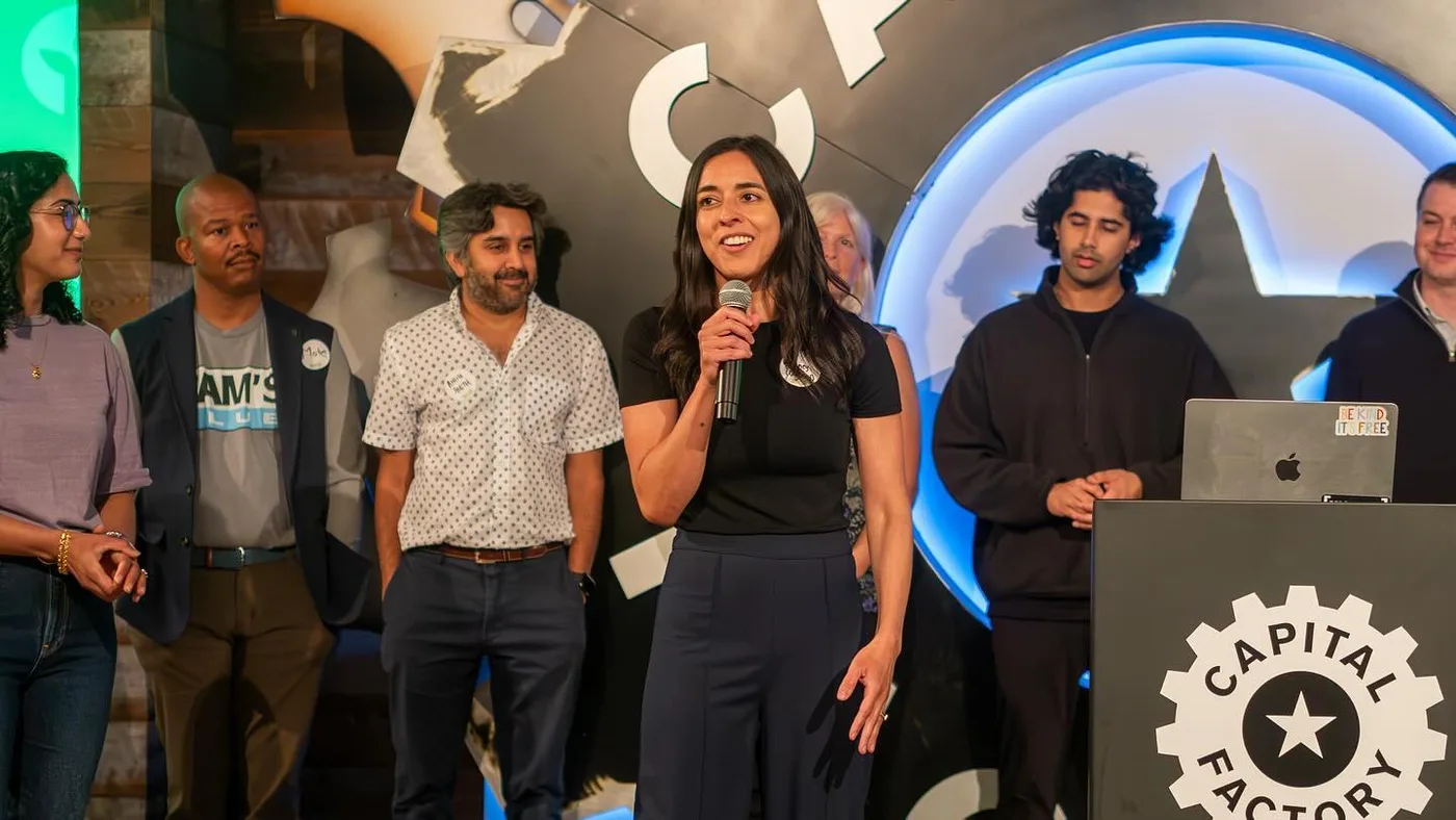 A group at a Capital Factory event