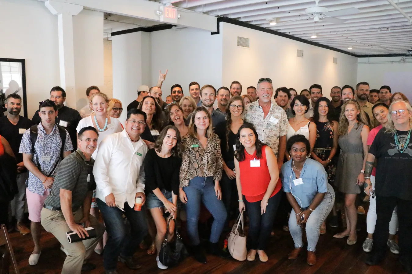 Naturally Austin community members posing for a group photo